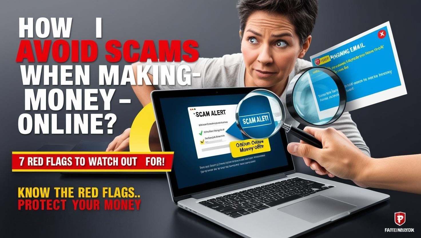 How Do I Avoid Scams When Making Money Online? 7 Red Flags to Watch Out For